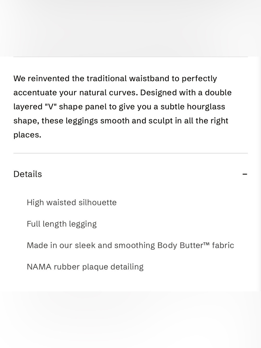 Nama Butter Contour Navy Women's Leggings - Picture 6 of 6